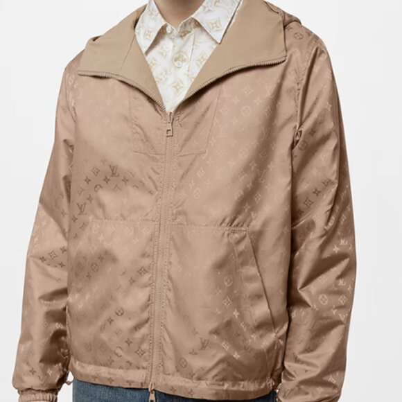 Louis Vuitton Monogram Reversible Nylon Windbreaker - Picture 2 of 3
